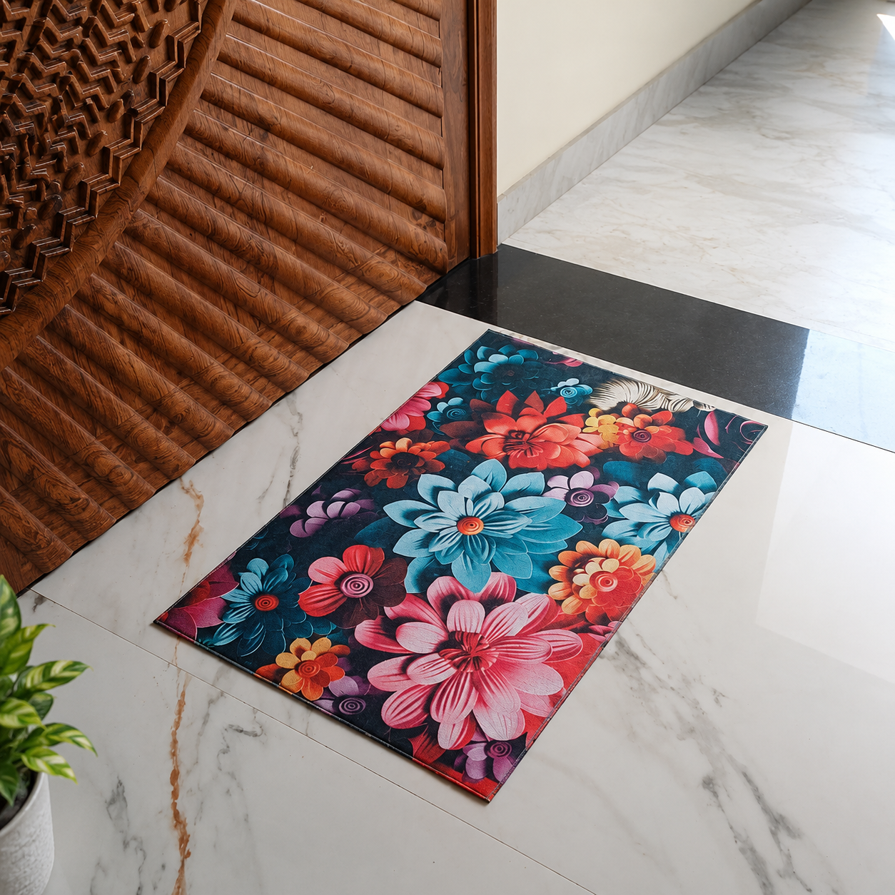 Rubber Door And Floor Mat, 45*75 Cm, 2500 GSM
